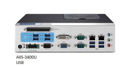 Modular IPC: H110, DDR4, 4+4 USB3.0, 2 LAN, 2 COM, 8 bits DIO
